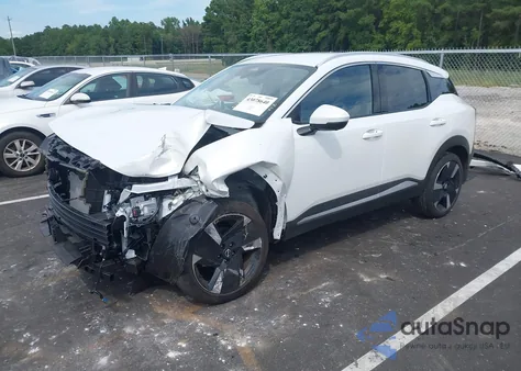 2025 Nissan Kicks Sr Fwd из США, поврежденный, VIN 3N8AP6DA0SL394356